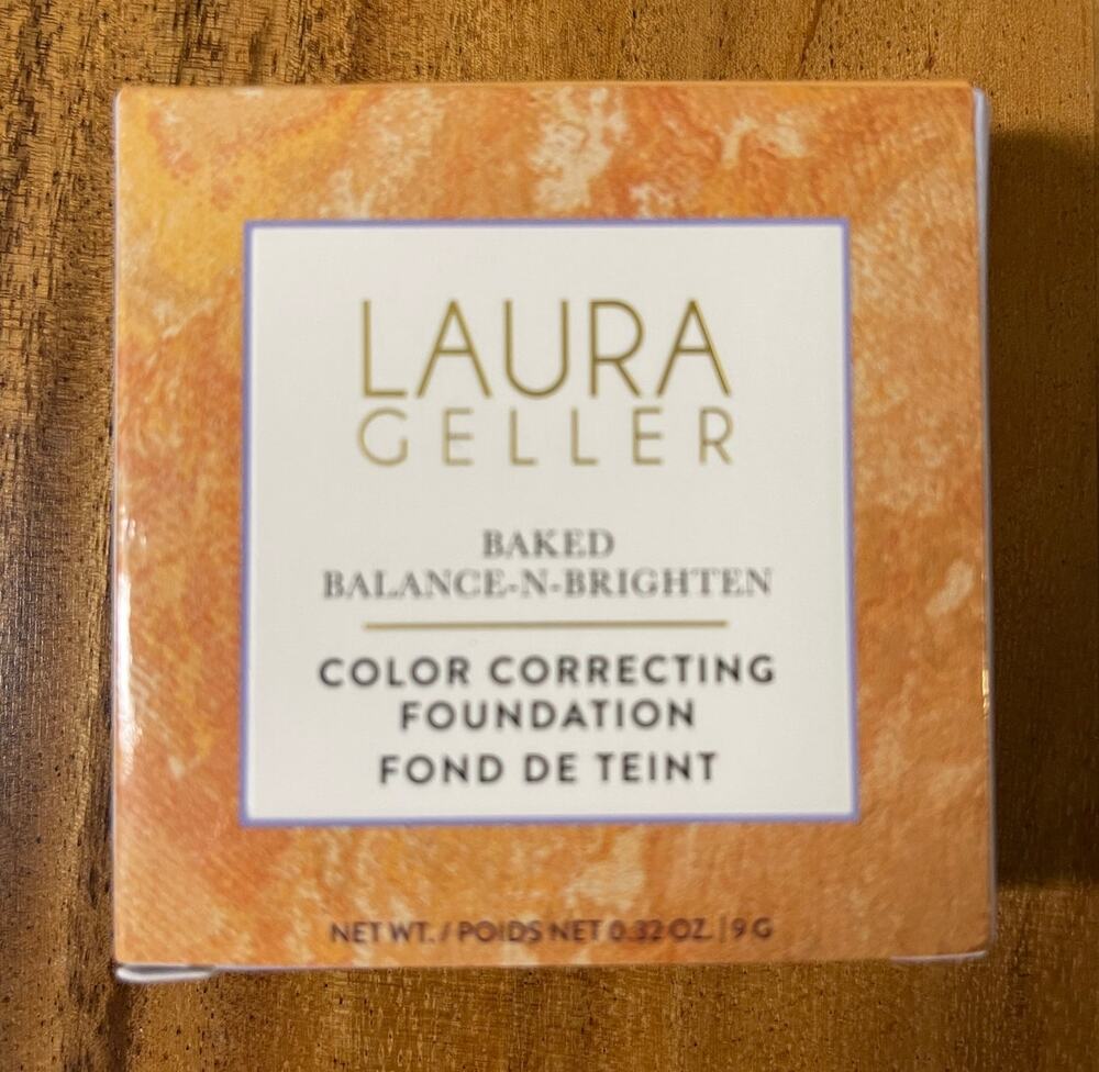 Laura Geller Baked Balance-N-Brighten Color Correcting Foundation Light NEW